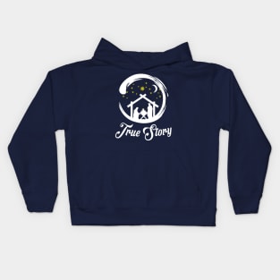 true story christmas Kids Hoodie